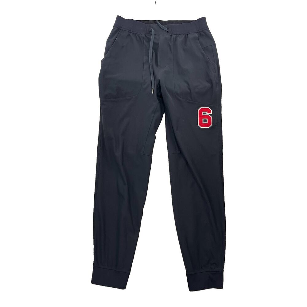 Lululemon ABC Warpstreme Jogger Medium Men Embroidered #6 Athleisure 42-21
